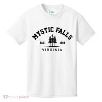 Mystic Falls Virginia Salvatore Stefan Damon Vampire Fan Gift Kids T-Shirt thumb 0