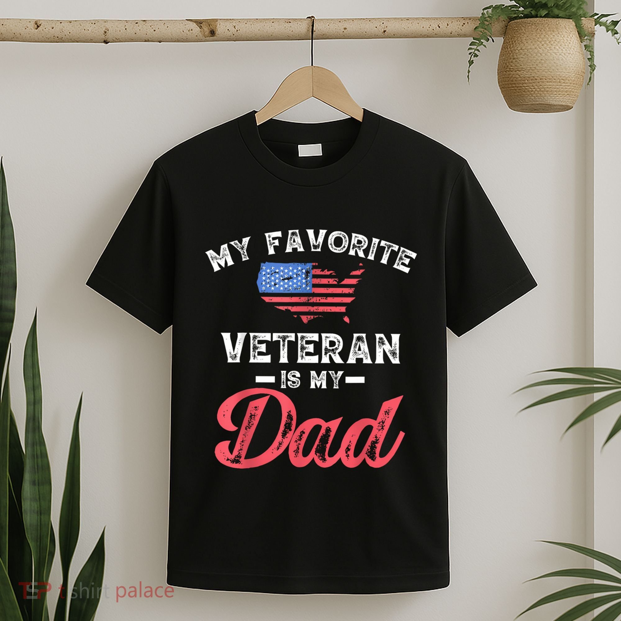 My Favorite Veteran Is My Dad Military Veterans Day T-Shirt