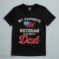 My Favorite Veteran Is My Dad Military Veterans Day T-Shirt thumb 5