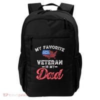 My Favorite Veteran Is My Dad Military Veterans Day Backpack thumb 0