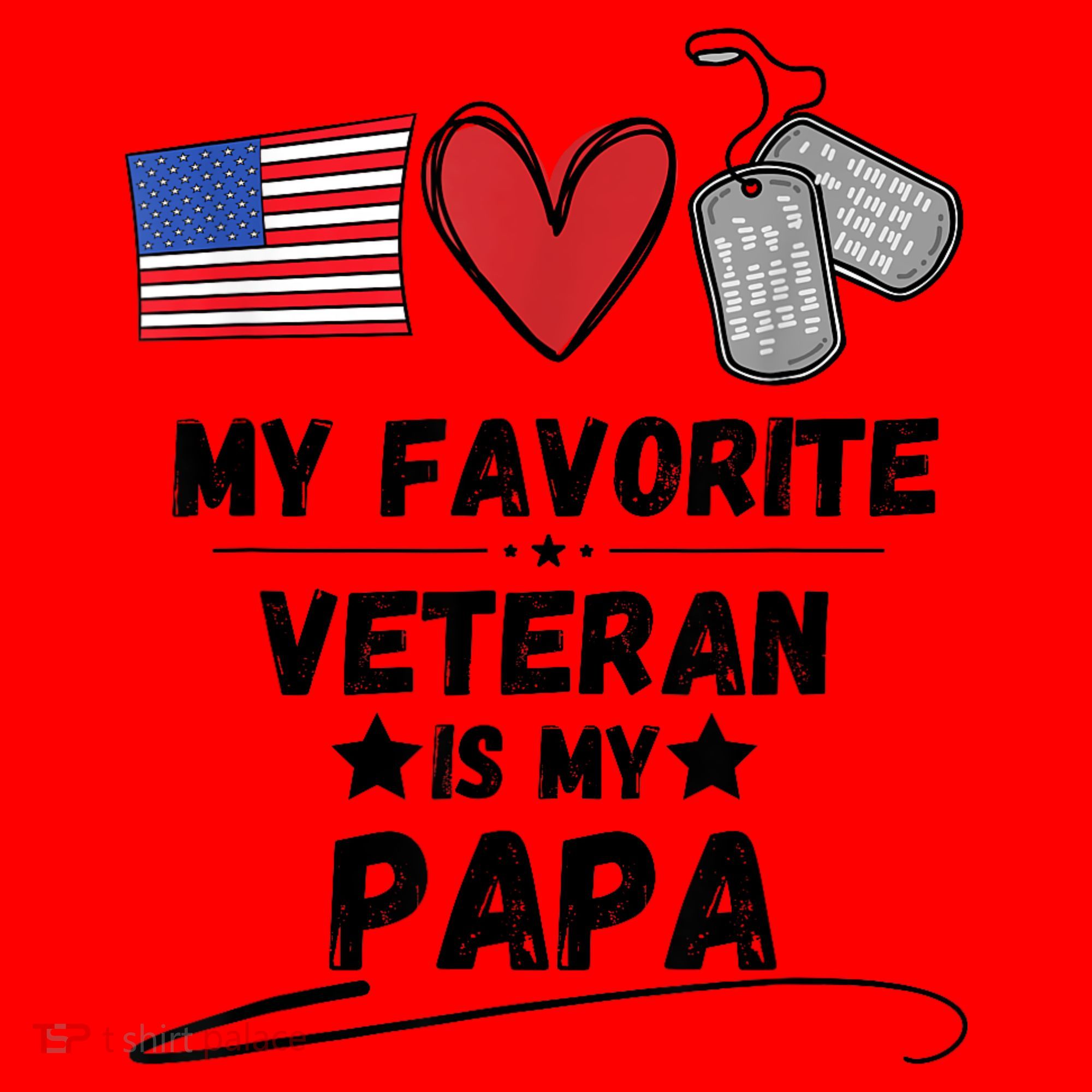 My Favorite Veteran Is My Papa Father Veterans Day Santa Hat