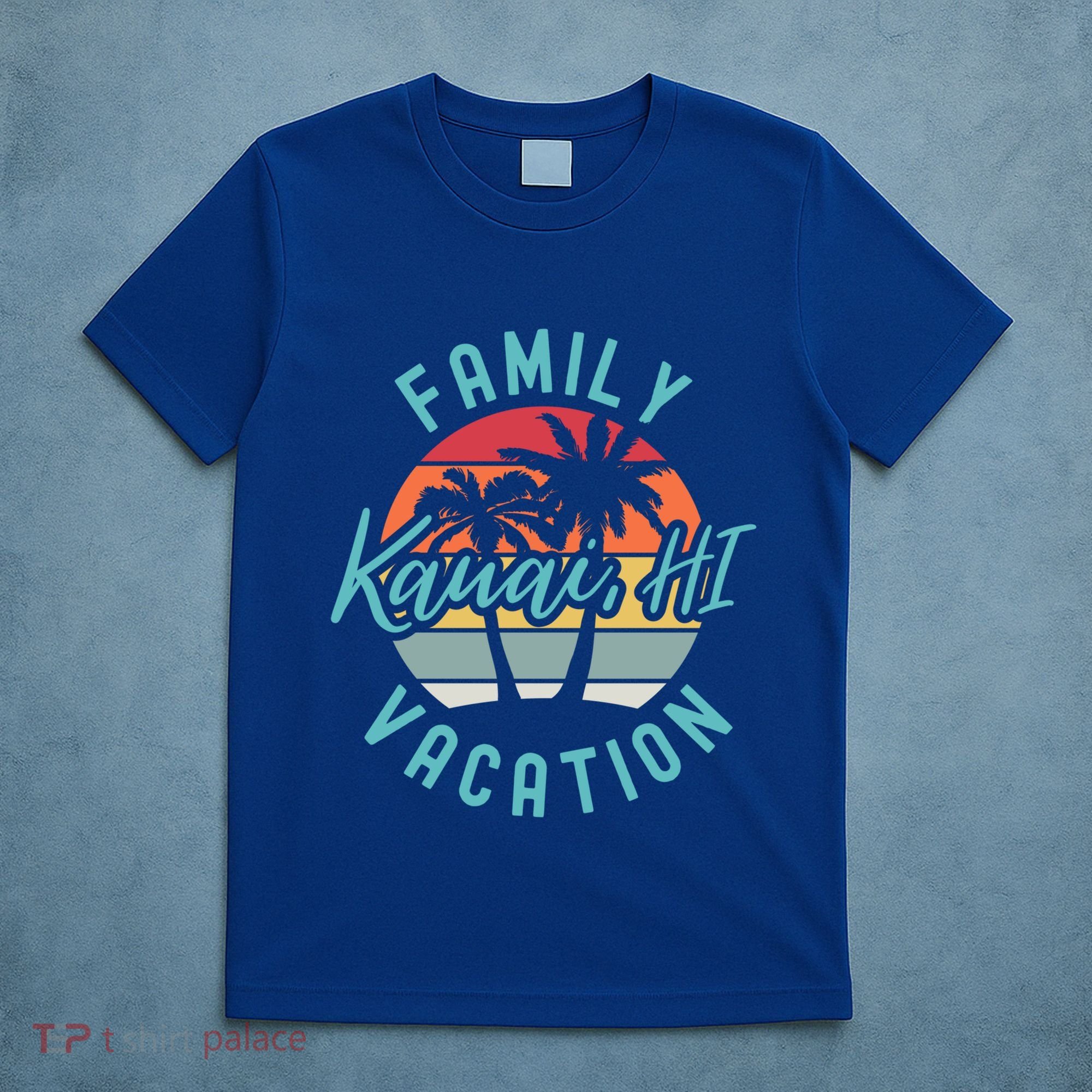 Matching Family Vacation Beach Family Trip Hawaii Kauai Meaningful Gift T-Shirt