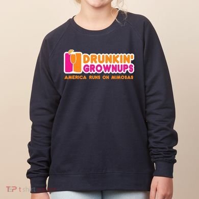 Mimosas For Wo Funny Drunkin Grownups Drinking Women's Sweatshirt