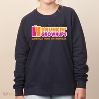 Mimosas For Wo Funny Drunkin Grownups Drinking Women's Sweatshirt thumb 0