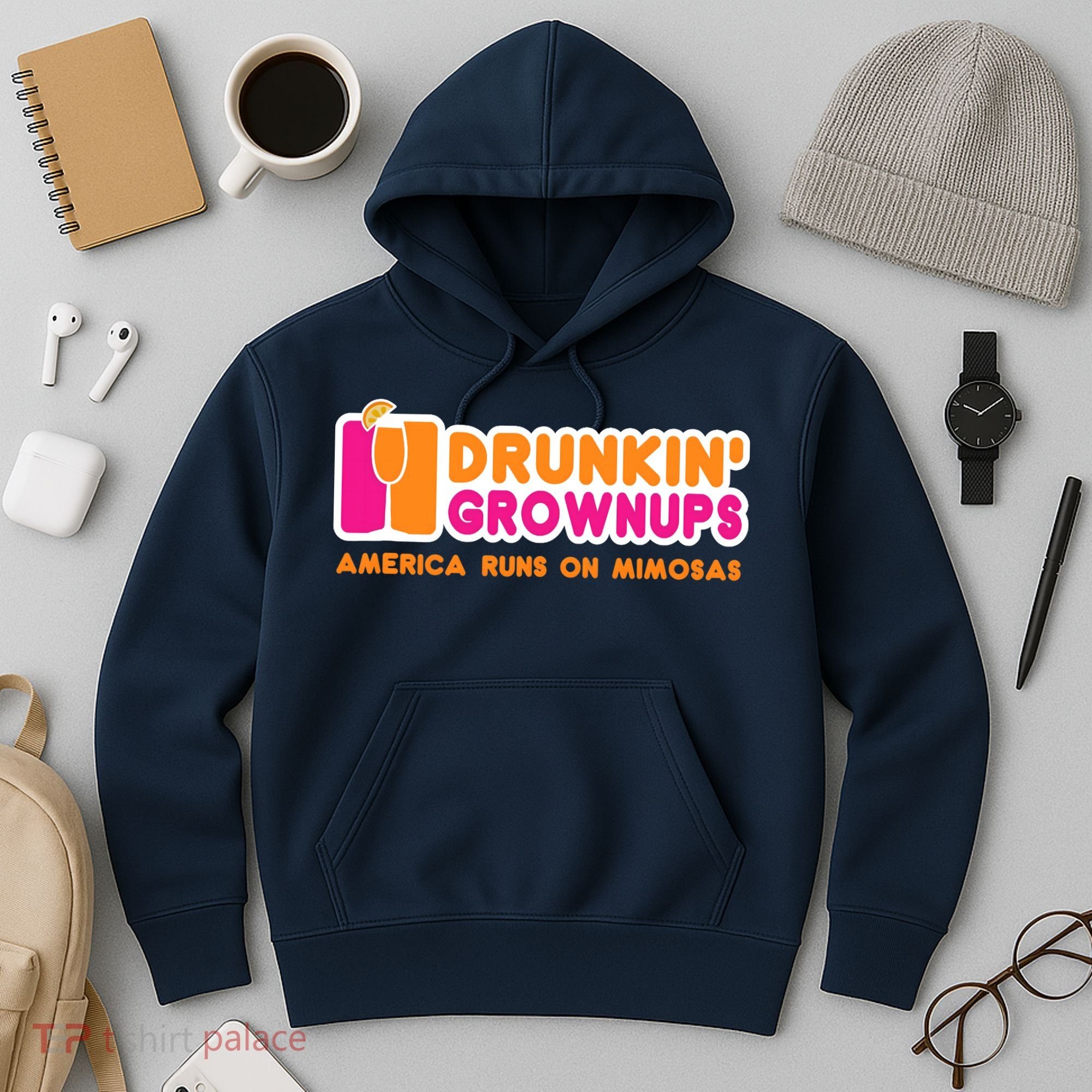 Mimosas For Wo Funny Drunkin Grownups Drinking Hoodie