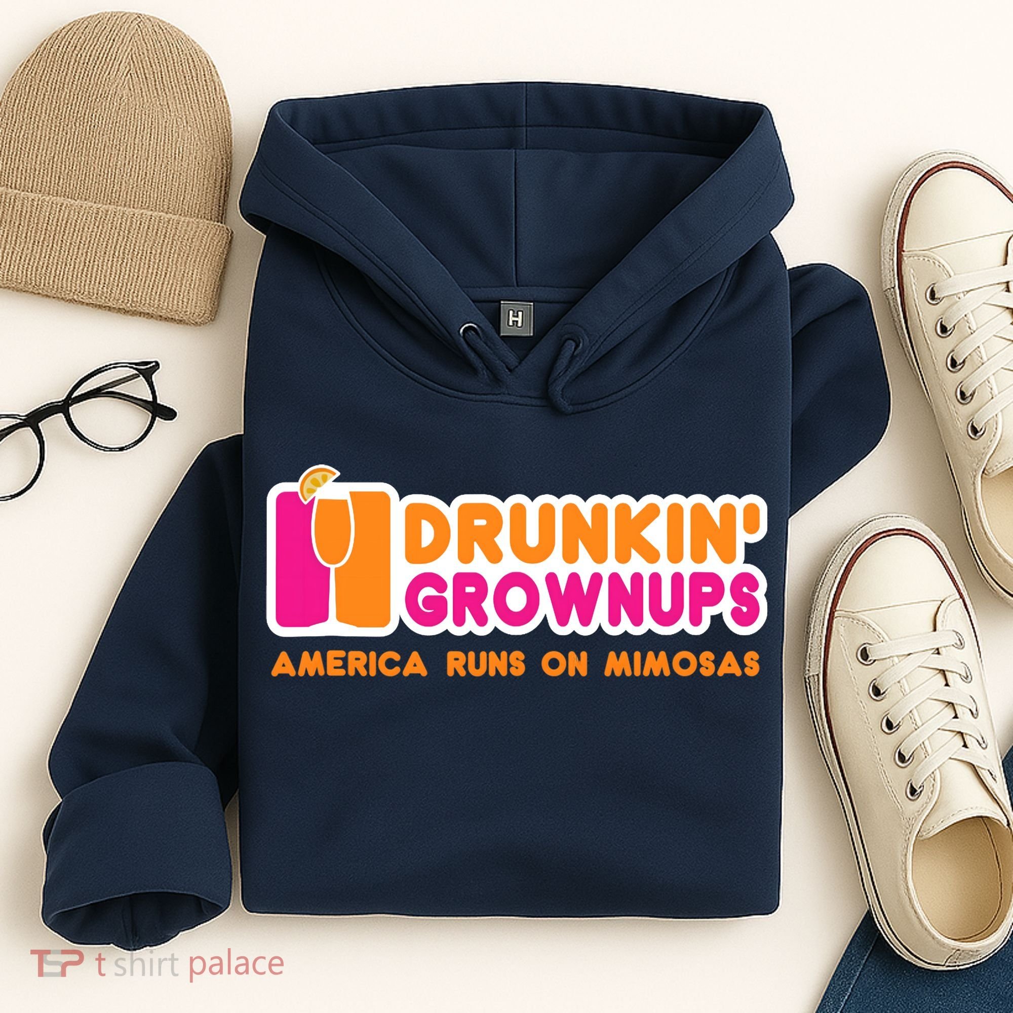 Mimosas For Wo Funny Drunkin Grownups Drinking Hoodie
