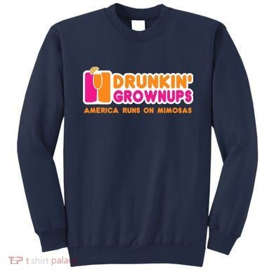 Mimosas For Wo Funny Drunkin Grownups Drinking Sweatshirt