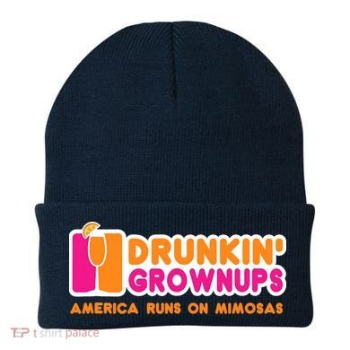 Mimosas For Wo Funny Drunkin Grownups Drinking Beanie