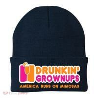 Mimosas For Wo Funny Drunkin Grownups Drinking Beanie thumb 0