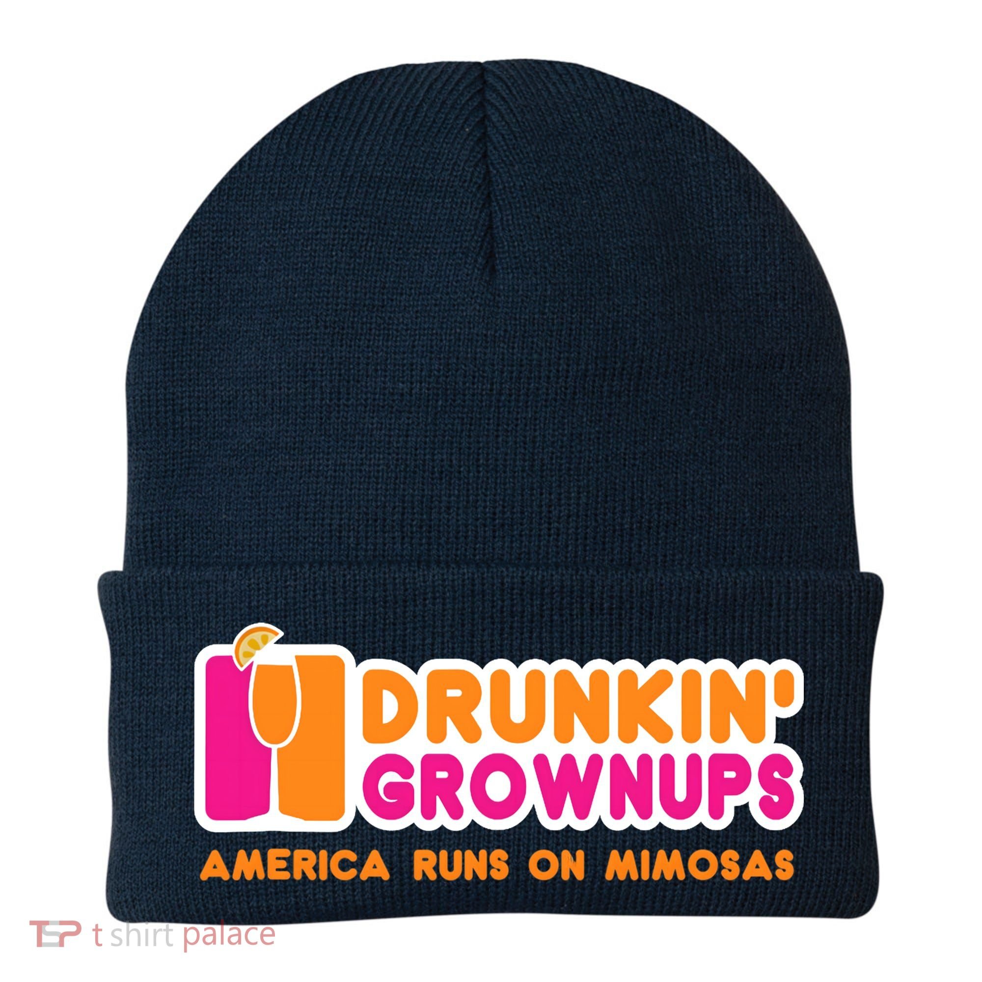 Mimosas For Wo Funny Drunkin Grownups Drinking Beanie