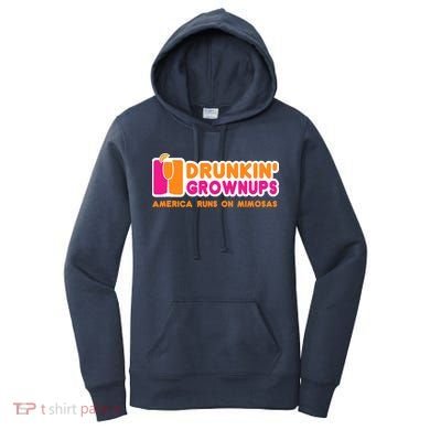 Mimosas For Wo Funny Drunkin Grownups Drinking Women's Hoodie