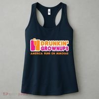 Mimosas For Wo Funny Drunkin Grownups Drinking Women's Tank Top thumb 3