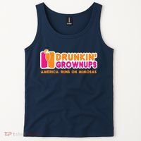 Mimosas For Wo Funny Drunkin Grownups Drinking Tank Top thumb 2