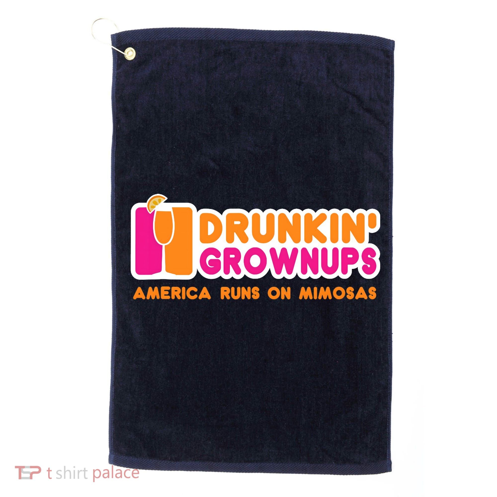 Mimosas For Wo Funny Drunkin Grownups Drinking Golf Towel