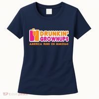 Mimosas For Wo Funny Drunkin Grownups Drinking Women's T-Shirt thumb 0