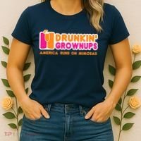 Mimosas For Wo Funny Drunkin Grownups Drinking Women's T-Shirt thumb 2