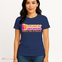 Mimosas For Wo Funny Drunkin Grownups Drinking Women's T-Shirt thumb 4