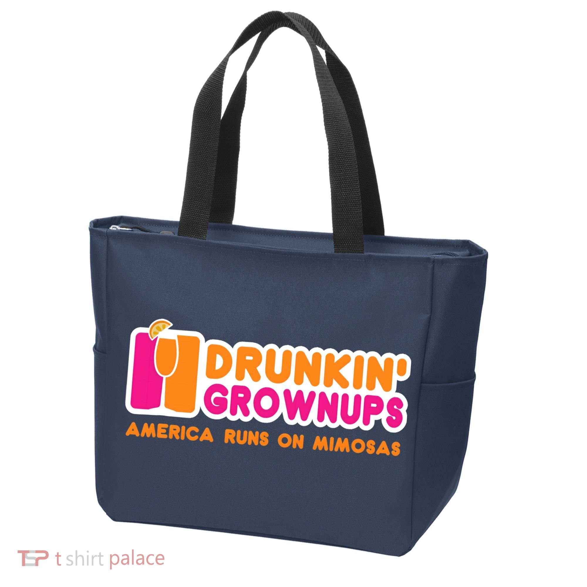 Mimosas For Wo Funny Drunkin Grownups Drinking Tote Bag