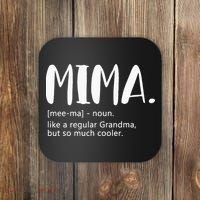 Mima For Women Mothers Day Idea For Grandma Mima Coaster thumb 0