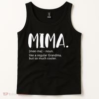Mima For Women Mothers Day Idea For Grandma Mima Tank Top thumb 2