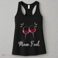 Mom Fuel Wine Lover Funny MomS Wine Celebration Women Gifts Women's Tank Top thumb 3