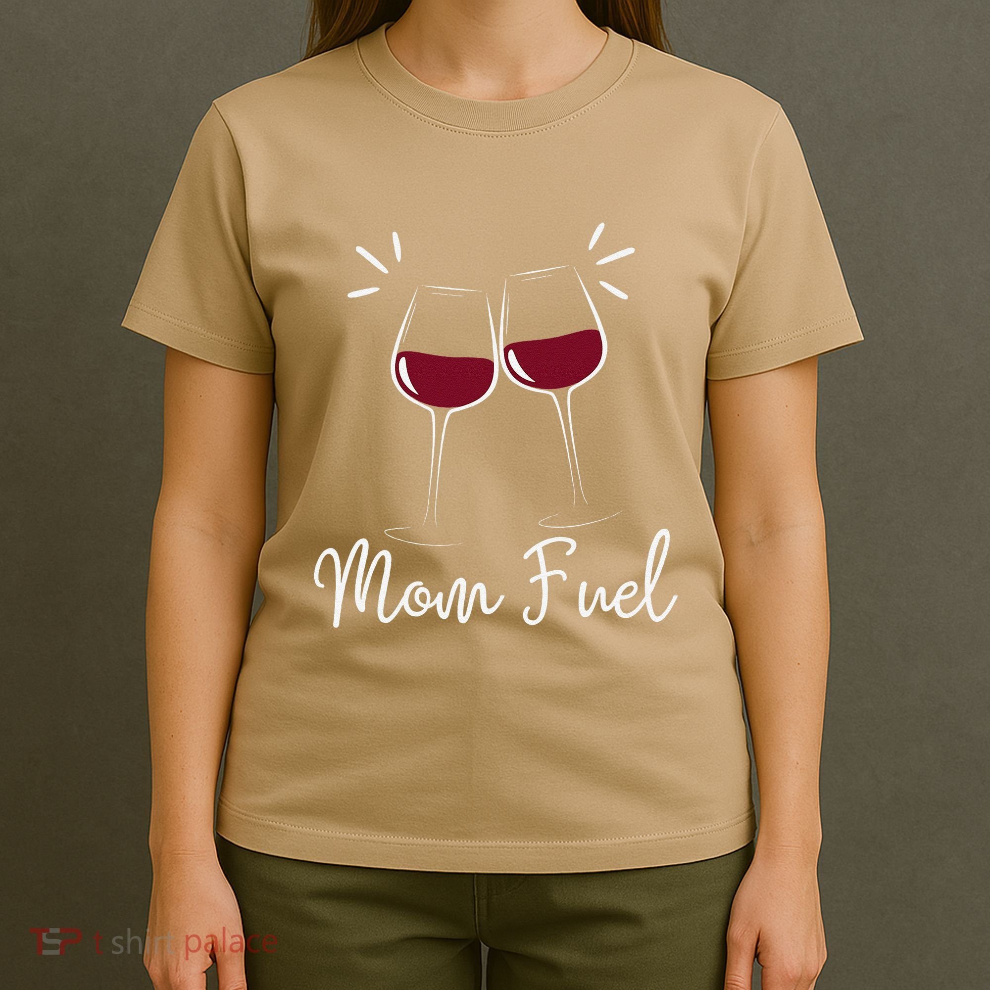 Mom Fuel Wine Lover Funny MomS Wine Celebration Women Gifts T-Shirt