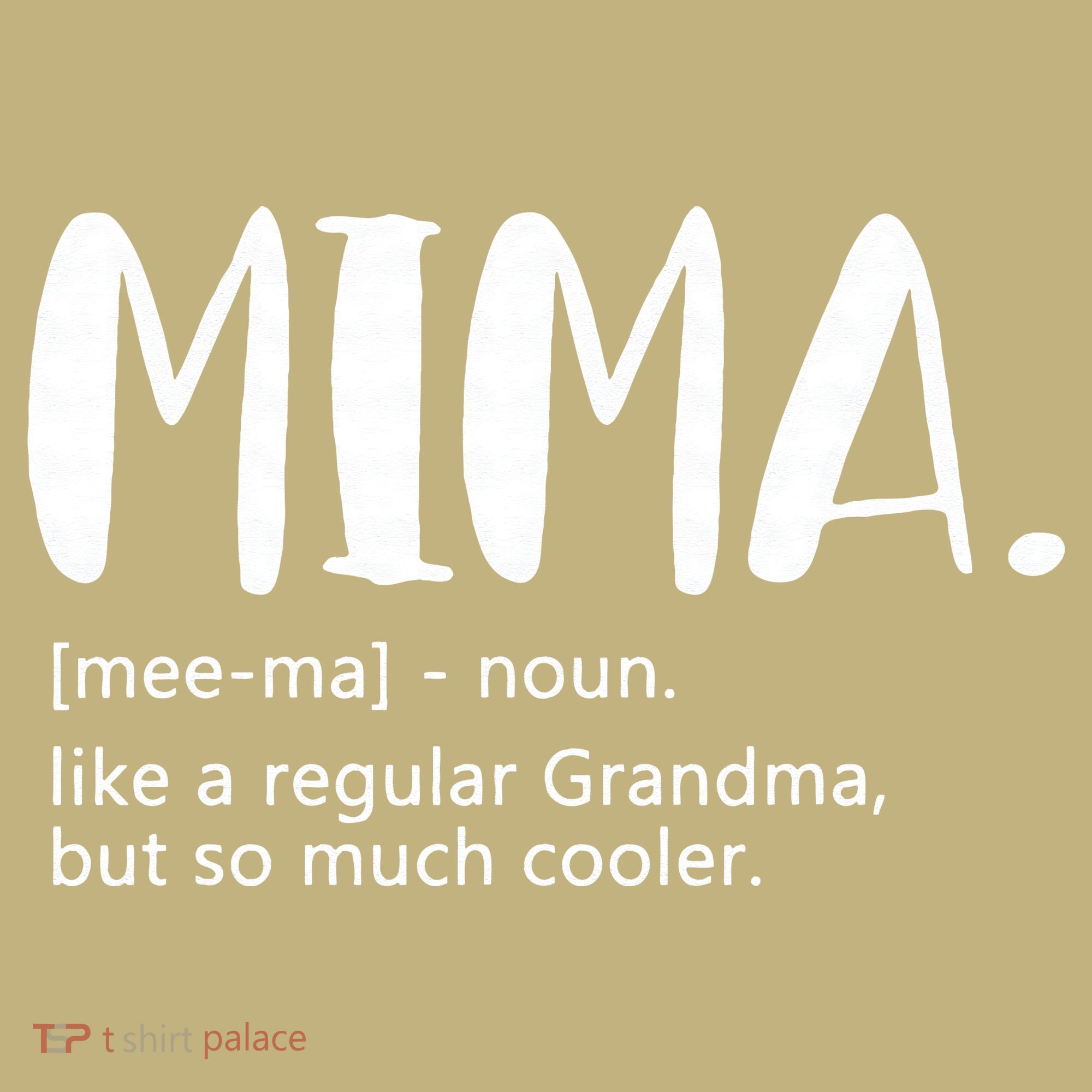 Mima For Women Mother's Day Idea For Grandma Mima Sweatshirt