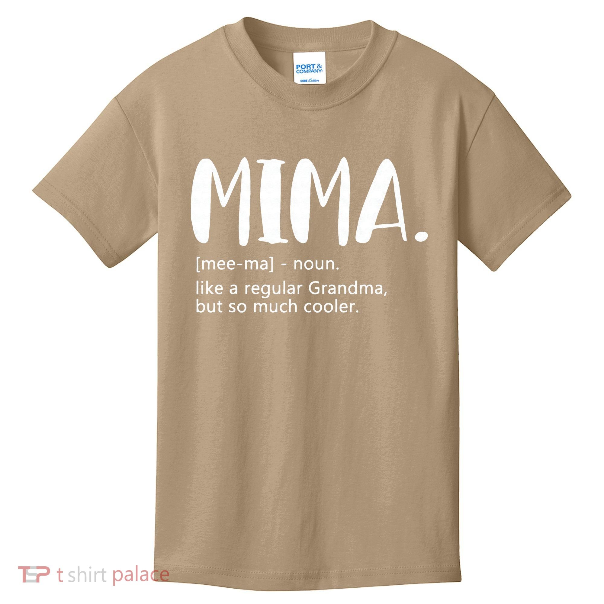 Mima For Women Mother's Day Idea For Grandma Mima Kids T-Shirt