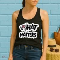 Milaysia Fulwiley Wearing South Carolina What Matters Women's Tank Top thumb 2