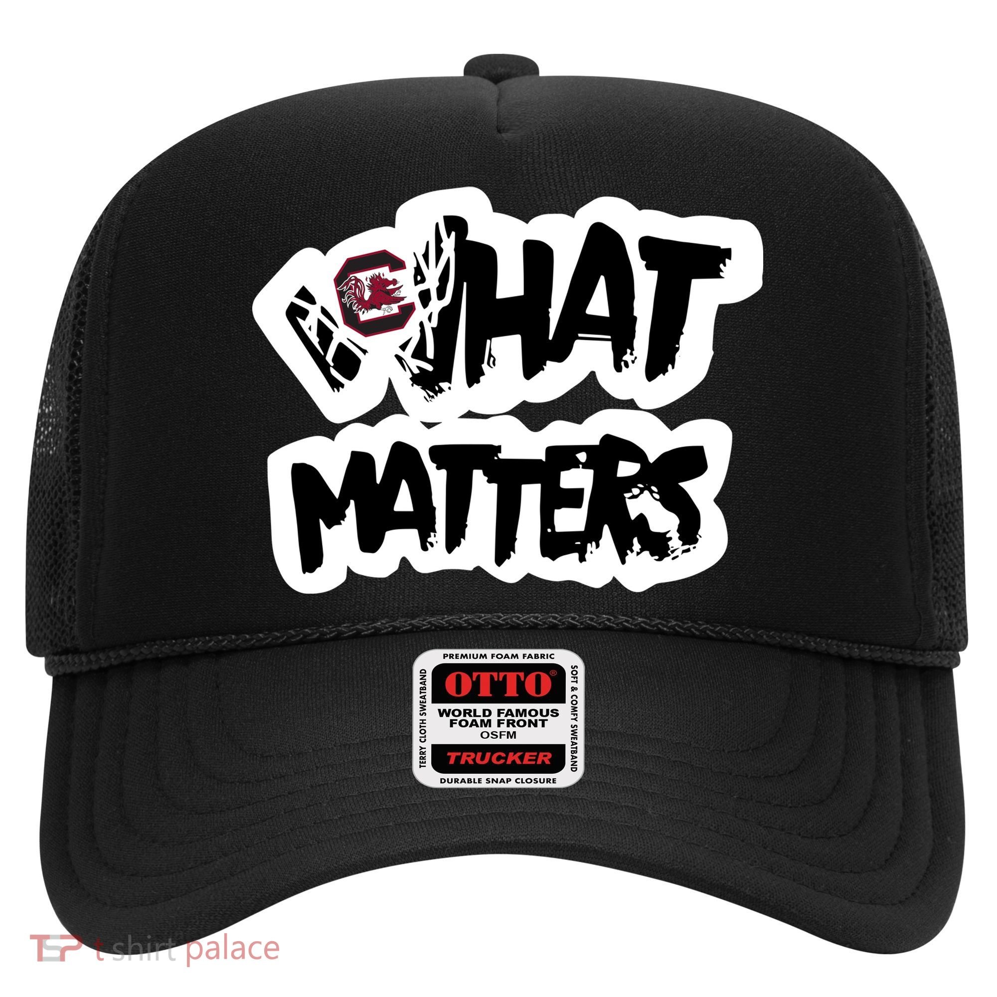 Milaysia Fulwiley Wearing South Carolina What Matters Hat