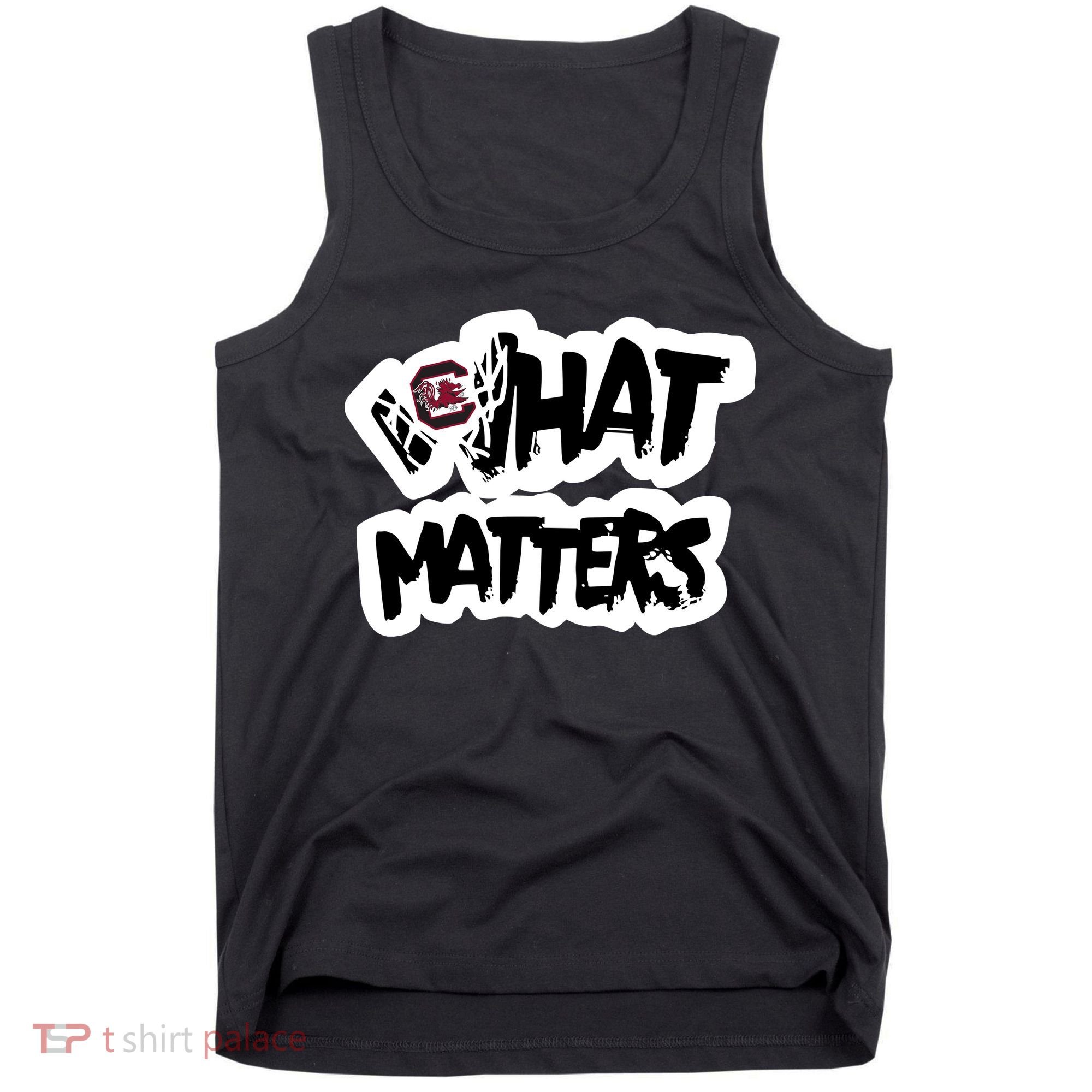 Milaysia Fulwiley Wearing South Carolina What Matters Tank Top