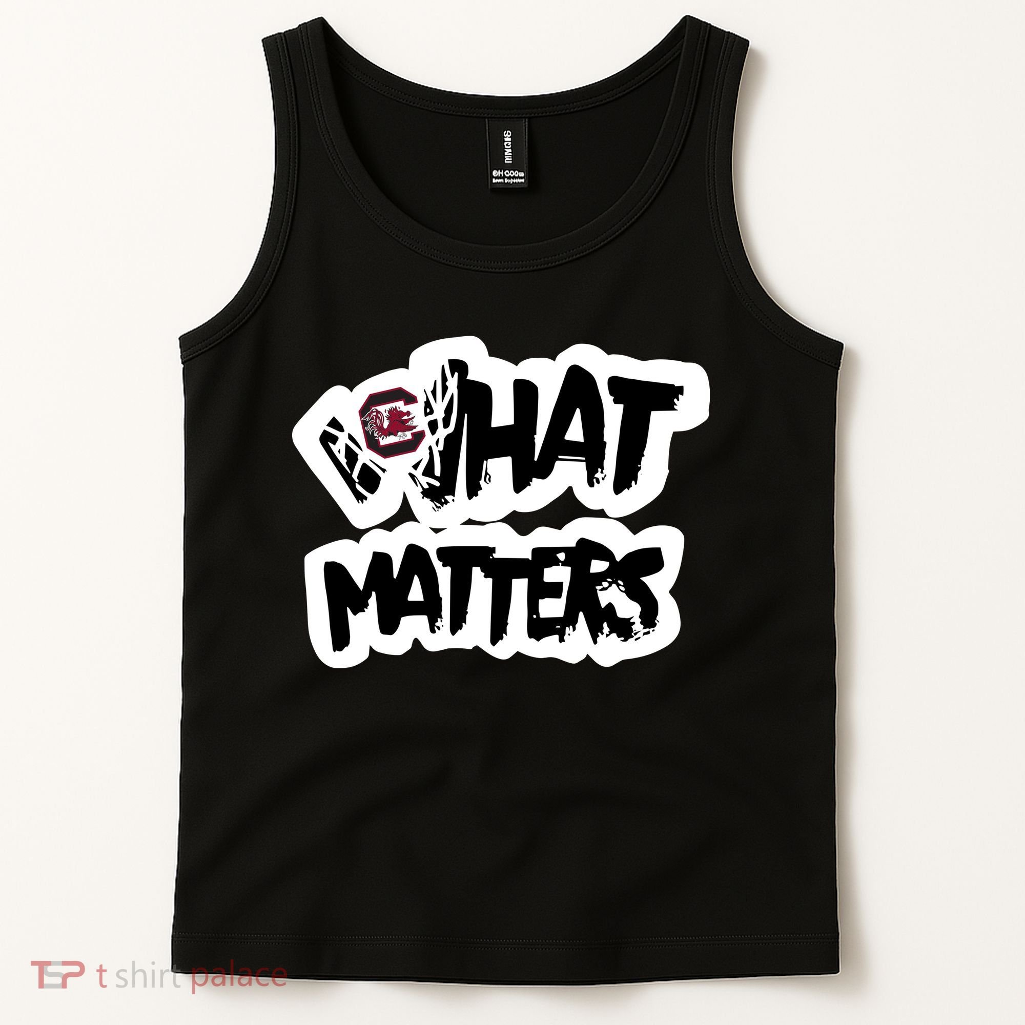 Milaysia Fulwiley Wearing South Carolina What Matters Tank Top