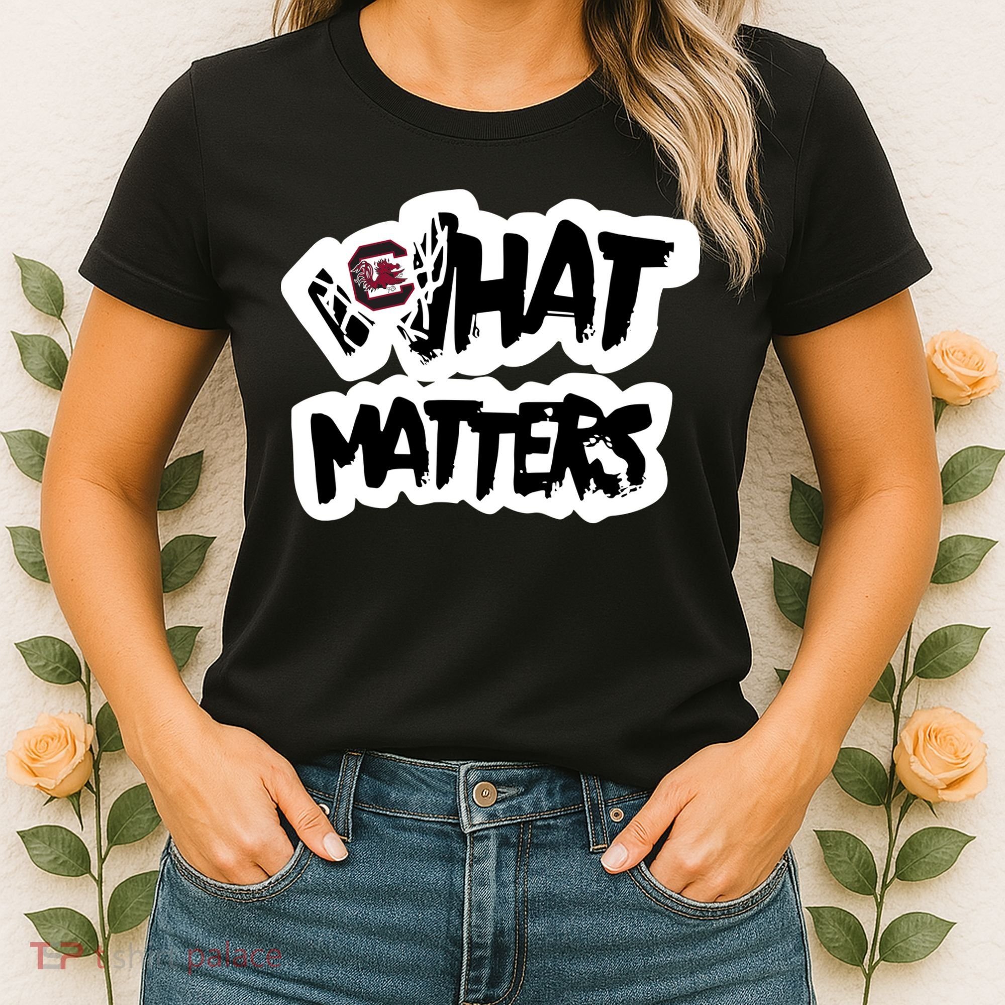 Milaysia Fulwiley Wearing South Carolina What Matters Women's T-Shirt
