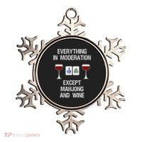 Mahjong Funny Wine Moderation Ornament thumb 0