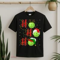 Matching Family Xmas Santa Ho Ho Ho Pickleball Christmas T-Shirt thumb 2