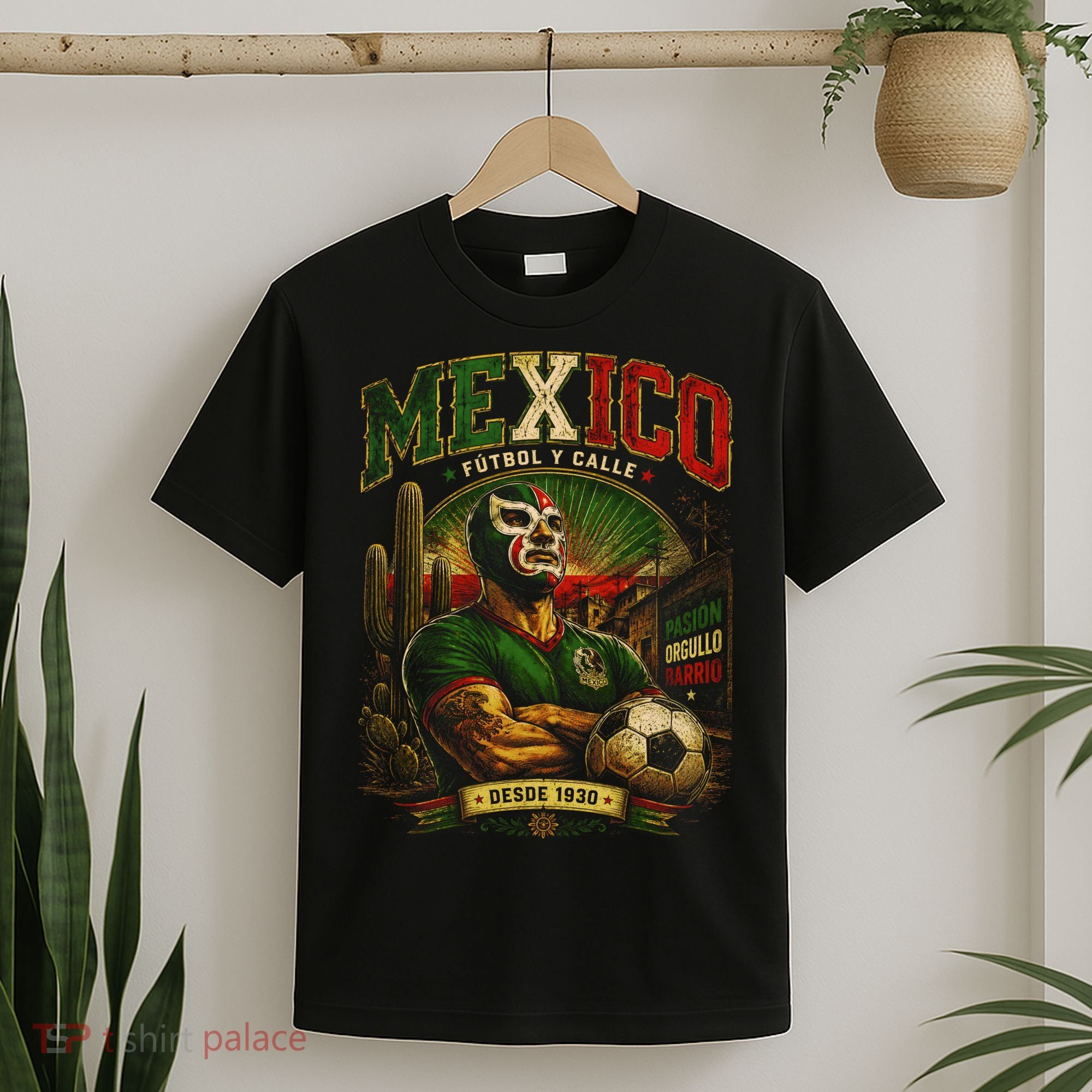Mexico Fútbol Y Calle Soccer Fan T-Shirt