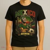 Mexico Fútbol Y Calle Soccer Fan T-Shirt thumb 3