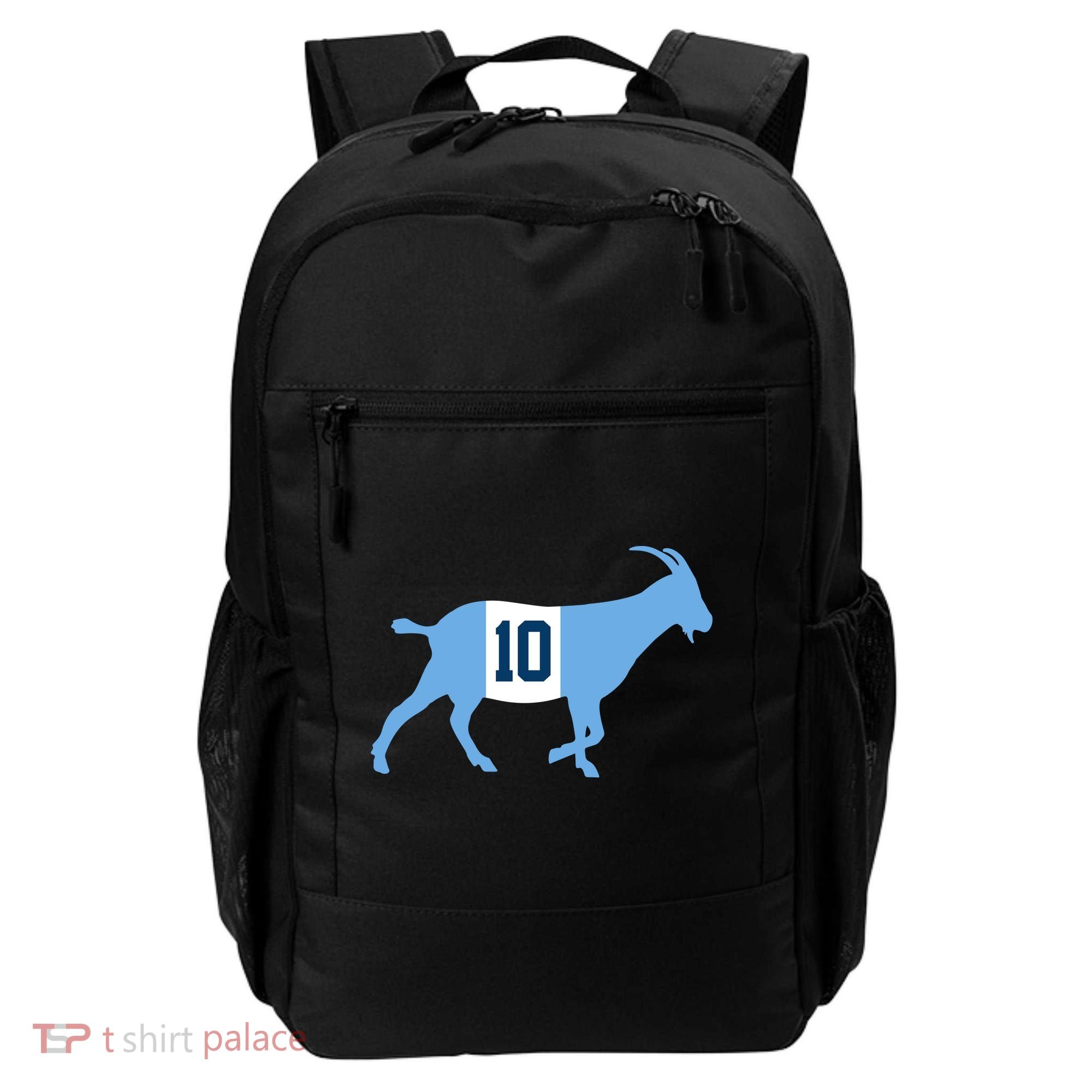 Messi Goat #10 Argentina Soccer Backpack