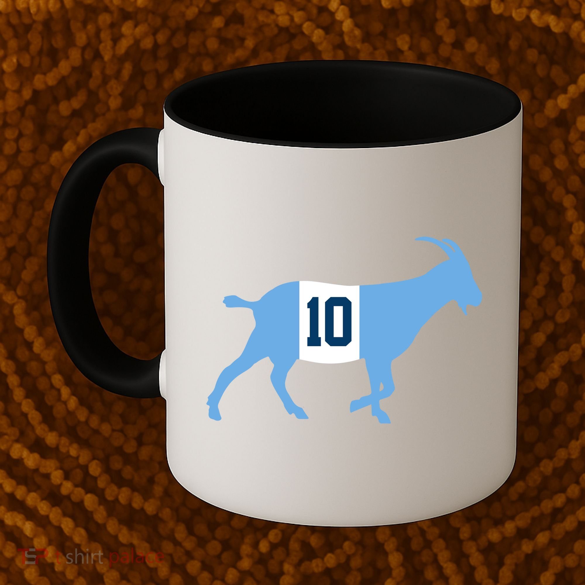 Messi Goat #10 Argentina Soccer Coffee Mug