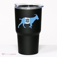 Messi Goat #10 Argentina Soccer Tumbler thumb 0