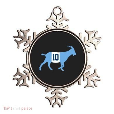 Messi Goat #10 Argentina Soccer Ornament