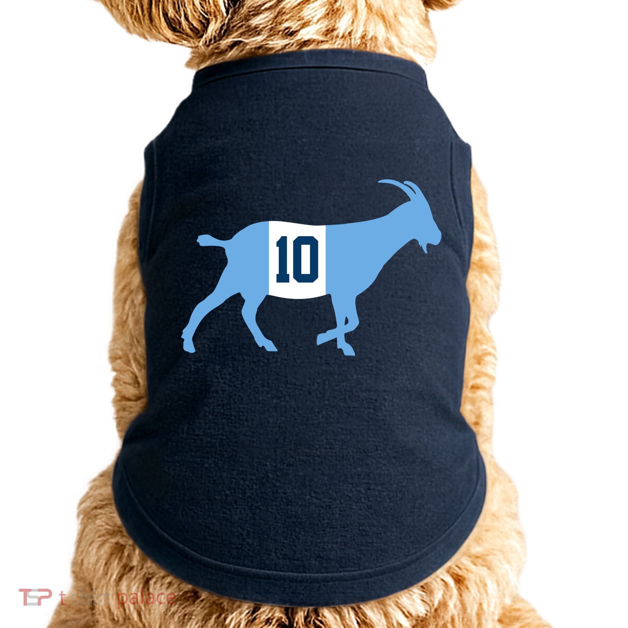 Messi Goat #10 Argentina Soccer Doggie Tank