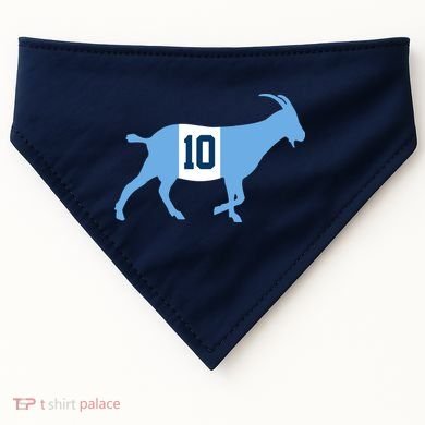 Messi Goat #10 Argentina Soccer USA-Made Doggie Bandana
