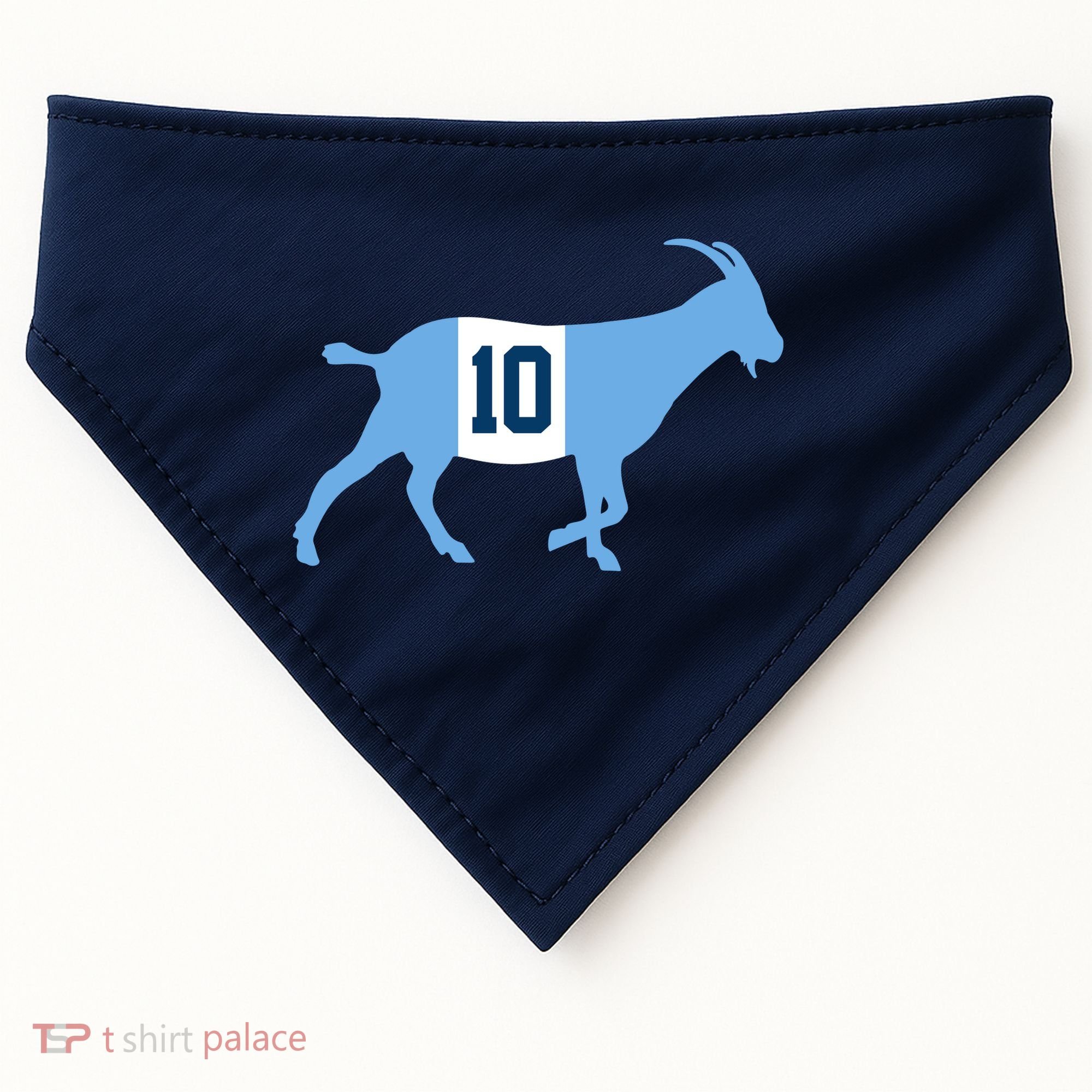 Messi Goat #10 Argentina Soccer USA-Made Doggie Bandana
