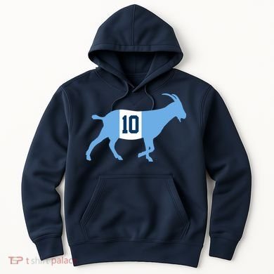 Messi Goat #10 Argentina Soccer Hoodie