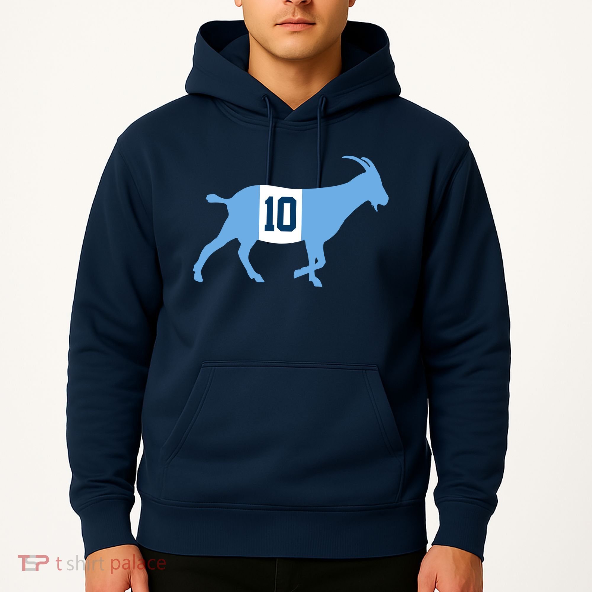 Messi Goat #10 Argentina Soccer Hoodie
