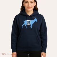 Messi Goat #10 Argentina Soccer Hoodie thumb 5