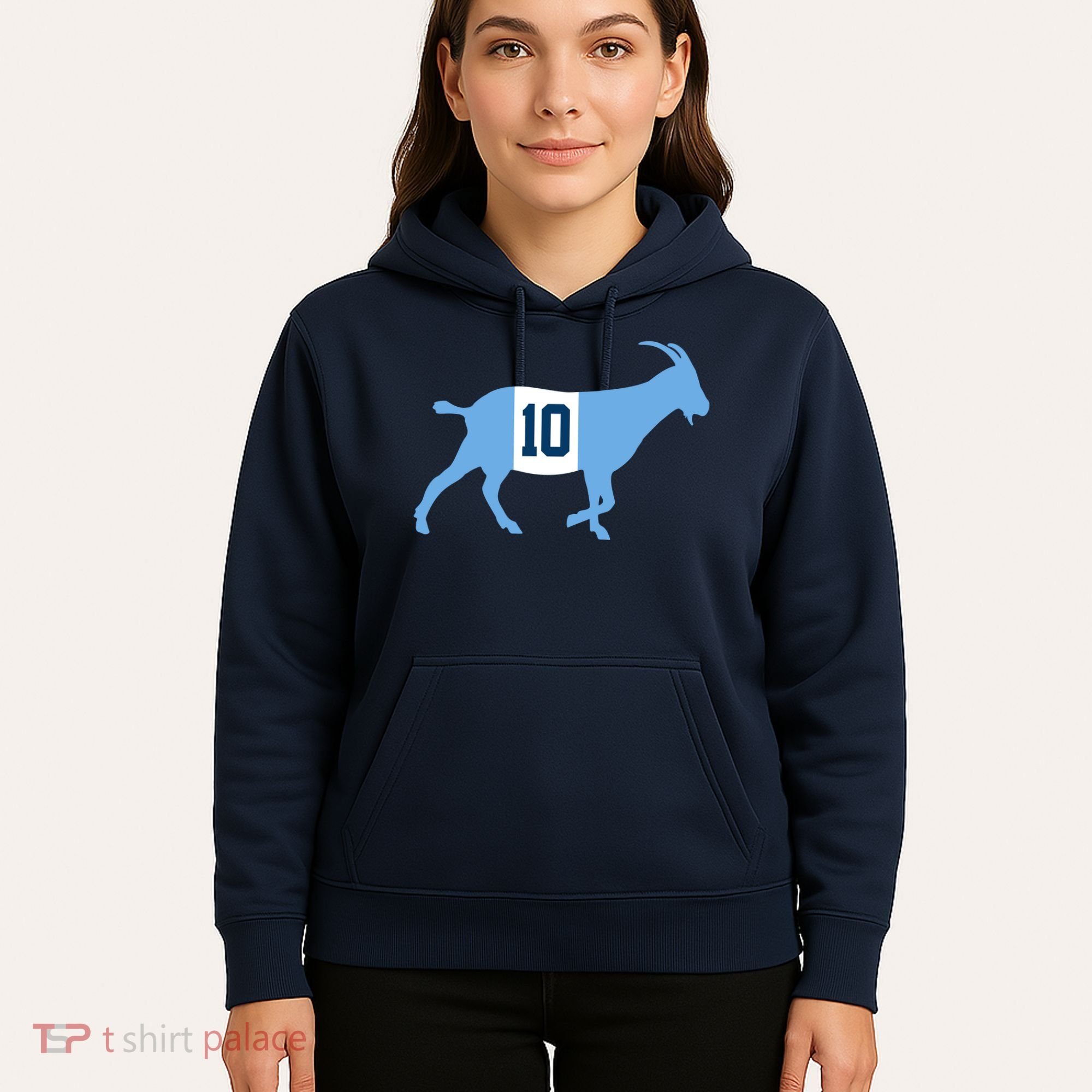 Messi Goat #10 Argentina Soccer Hoodie