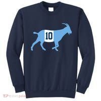 Messi Goat #10 Argentina Soccer Sweatshirt thumb 0