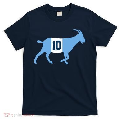 Messi Goat #10 Argentina Soccer T-Shirt